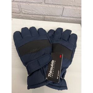 3M Men Thinsulate Insulation Blue Gloves One Size Fits Most